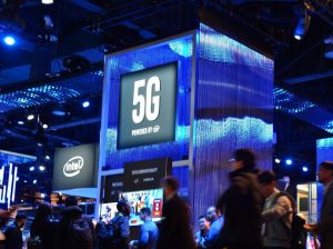 visitantes Intel booth CES 2019